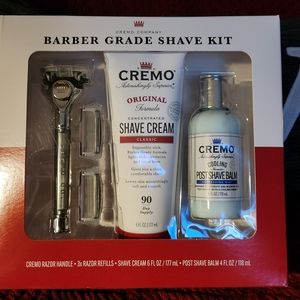 NWT The barbershop trio that has everyone singing BARBER GRADE SHAVE KIT